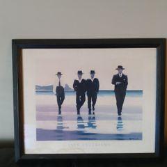 Framed Poster- Jack Vettriano- Final Offer As I'm Moving