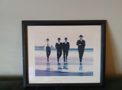 Framed Poster- Jack Vettriano- Final Offer As I'm Moving