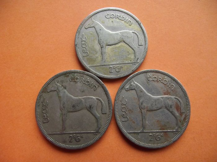 Irish Half Crown at your choice in range (1951-1967)