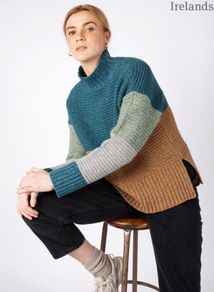 Irelands Eye Wool Cashmere Jumper L