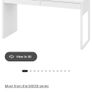 Micke Ikea white desk Image 7