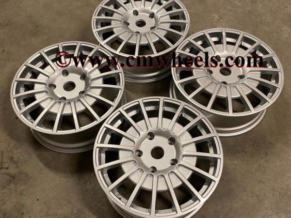 18 20" Inch OZ wheels Ford Transit Custom Van centre bore 65.1 5x120 silver