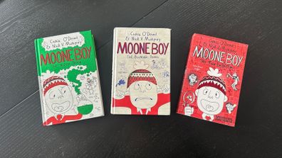 Assortment of 3 Mooneboy books