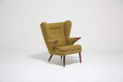 Mid-Century Papa Bear Lounge Armchair 'Model 91' by Svend Skipper, 1950s.