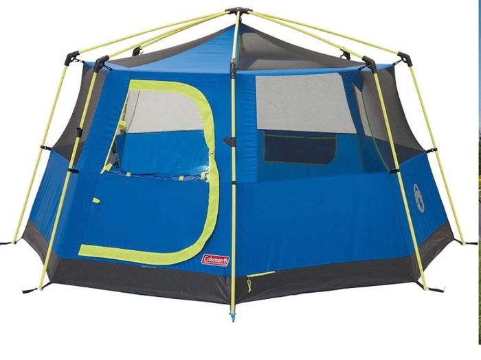 3 Man Tent Ideal for Camping in the Garden, Dome Tent, Waterproof 3 Person Camping Tent with Sewn-in Groundsheet (FREE POSTAGE)