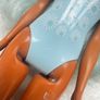 Barbie Color Reveal Doll Sunshine And Sprinkles Series Aqua Hair Used Please see photos Image 2