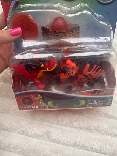 How to Train Your Dragon Legends Evolved Evolution Mini Hookfang Damaged Box Please see photos