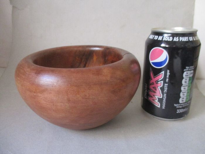 Small Turned Wood Bowl