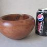Small Turned Wood Bowl Image 2