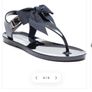 Country Road Navy Bow Jelly girls sandals with bow EUR 18/UK 2 EUC Image 2