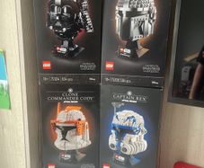 Lego  Star Wars Helmets