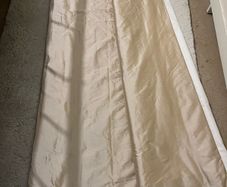silk curtains