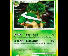 Torterra Lv.45 17/130 Holo Rare Diamond and Pearl Base Set Pokemon Card