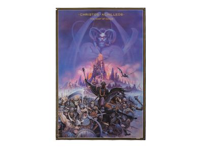 Christos Achilleos The Host of Chaos Lord of the Rings Style/Fantasy >A1 Size Poster 1989