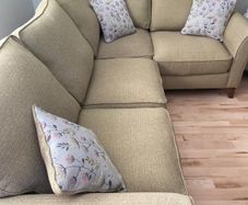 L - shaped four seater soda