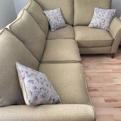 L - shaped four seater soda