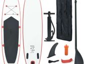 Stand Up Paddle Board Set SUP Surfboard Inflatable Red and White
