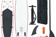 Stand Up Paddle Board Set SUP Surfboard Inflatable Red and White