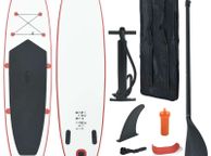 main image for ad Stand Up Paddle Board Set SUP Surfboard Inflatable Red and White