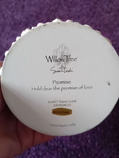 Willow Tree 'Promise' Cake Topper