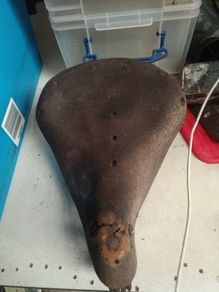 vintage  saddle