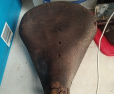 vintage  saddle
