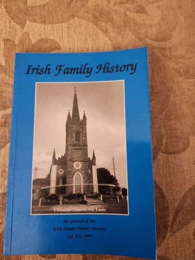 Irish Family History Journals Of The Irish Family History Society. See Photos For Years. All In Very Good Condition.