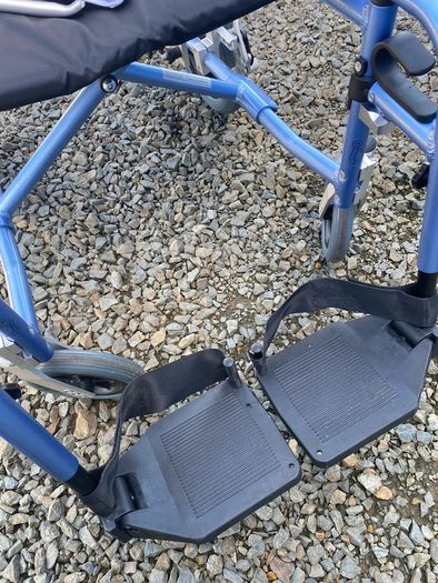 Aktiv X3 Pro Deluxe Lite Aluminium Attendant Propelled Wheelchair with Head Rest