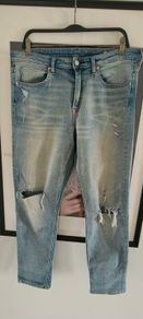 & Denim Ripped jeans size 14