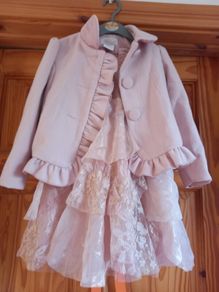 2 Beautiful Dresses with Coats to match