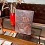 Vintage Hand Hammered Copper Wall Art Gallion Ship with Seagulls Image 9