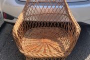 1960s child's  wicker chair
