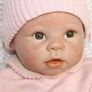 Soft Silicone Vinyl Reborn Dolls Baby Girl 22 inch 55 cm Magnetic Mouth Lovely Lifelike Cute Toy That Look Real Newborn Handmade Birthday Xmas Gift (FREE POSTAGE) Image 5