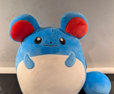 Pokemon Squishmallows Marill Super Soft Plush Toy