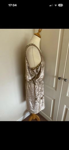Label Lab stunning gold dress - new - size 14
