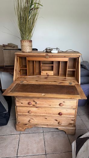 Solid Pine Secretary Desk by Ducal "Victoria"