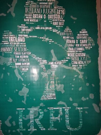 Irish Rugby Decoration