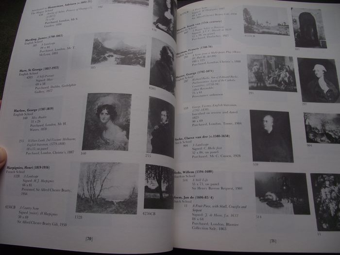1982 "National Gallery of Ireland: Illustrated Summary Catalogue of Paintings" by Homan Potterton