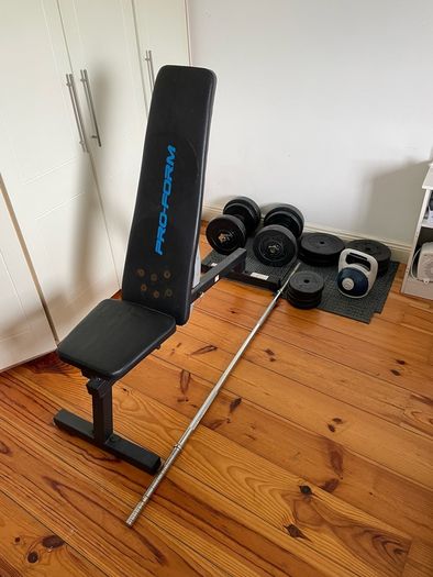 Weights & bench
