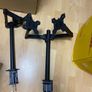 20 x HP Monitors with dual stand arm 100e per set Image 3