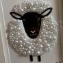 Handcrafted framed Sheep mixed media Mosaic Image 4