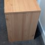 3 drawer bedside locker pine effect Image 9