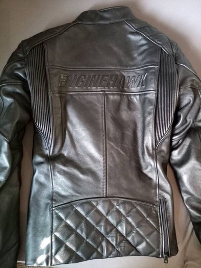 Enginehawk Leather Motorcycle Jacket