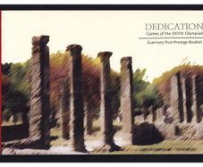 2004 Guernsey Olympic Games. Athens Games the 28th Olympics Queen Elizabeth Golden Jubilee Glorious Years Stamp Booklet Mint Never Hinged (MNH)