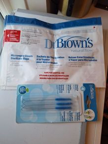 dr browns sterilising bags