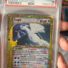 Lugia PSA GEM MT 10 | Pokemon 30th Celebration | Classic Collection