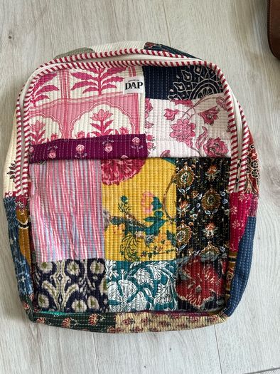 Brand New Hand block printed Cotton Quilt Bag