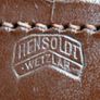 WW1 British Army A. Kershaw and Sons 6x Prismatic Binoculars 1917 Broad Arrow + Leather Case Image 3