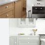 10x White Door Knob Cabinet Retro Round Ceramic Drawer Cupboard Kitchen Pull Handle 32mm (FREE POSTAGE) Image 2
