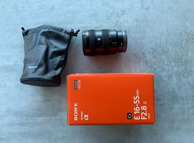 Sony 16 55 f2.8 G master lens
